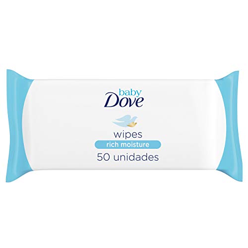 Dove Baby Wipes Rich Moisture 50 Count (Pack of 6)